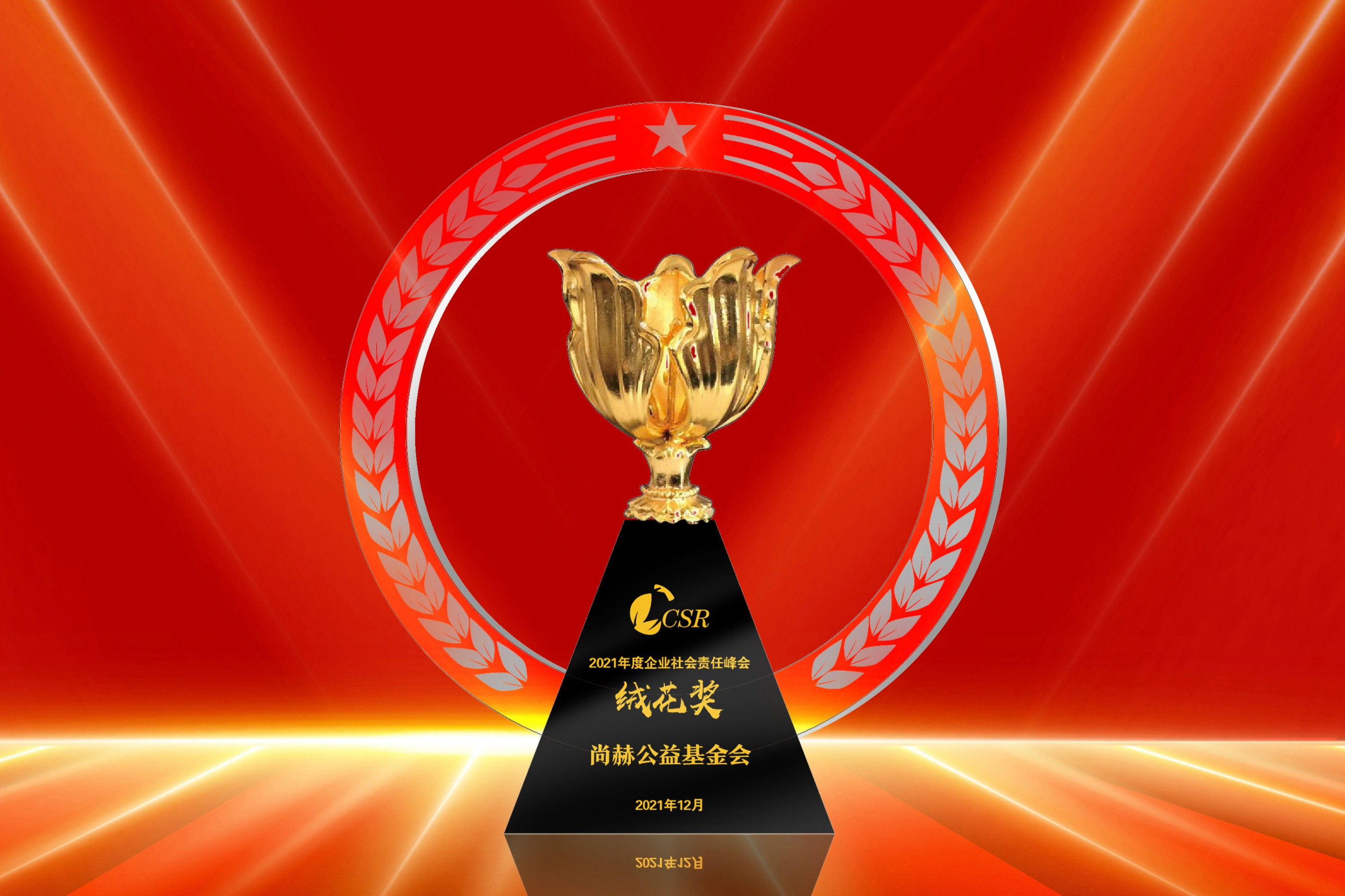 2021年12月-米兰·体育_米兰(中国)公益基金会荣获“2021年度企业社会责任绒花奖”